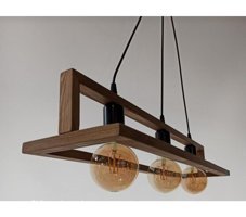 Manogrup Avize Aydınlatma Aksel 2'li Siyah Sarkıt Modern Plastik Salon-Oturma Odası Avize