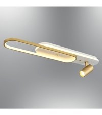 Lucea Tekli Altın Metal Modern Krom Salon-Oturma Odası Avize