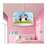 Bby Home & Desıgn Nena Tekli Çok Renkli Sarkıt Modern Kumaş Salon-Oturma Odası Avize