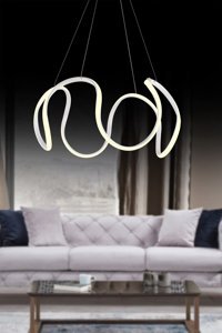 Modelight Tekli Turuncu Sarkıt Modern Plastik Mutfak Avize