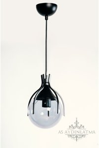 Talia Home Tlav-295 Tekli Beyaz Sarkıt Modern Kumaş Bebek-Çocuk Odası Avize