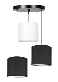 Ladco Aydınlatma Zc-571-Ys Tekli Siyah Ledli Modern Alüminyum Salon Avize
