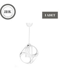 Luz Amarilla 3'lü Altın Ledli Modern Alüminyum Salon-Oturma Odası Avize
