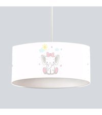 Caprice Halı Cp157 Tekli Beyaz Sarkıt Modern Plastik Bebek-Çocuk Odası Avize