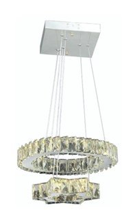 Talia Home Tlav-069 Tekli Pembe Sarkıt Modern Kumaş Bebek-Çocuk Odası Avize