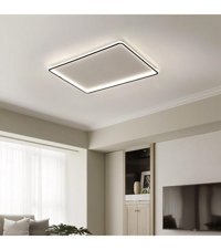 Venon Kumru Tekli Siyah Sarkıt Modern Alüminyum Salon-Oturma Odası Avize