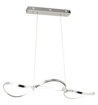Tt Aydınlatma Tt307-1Tpl-30-Fsr Tt Tekli Sarı Ledli Modern Alüminyum Salon-Oturma Odası Avize