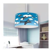 Bby Home & Desıgn Petite Tekli Pembe Sarkıt Modern Kumaş Salon-Oturma Odası Avize