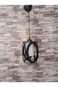 Woodhub Tekli Çok Renkli Sarkıt Klasik Kumaş Bebek-Çocuk Odası Avize