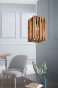 Bby Home & Desıgn Faustina Tekli Çok Renkli Sarkıt Modern Kumaş Salon-Oturma Odası Avize