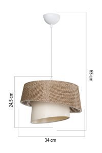 Luna Lighting 3150-4A Mikado Tekli Siyah Zikzak Modern Metal Salon-Oturma Odası Avize