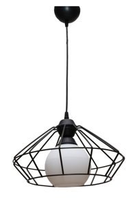 Özcan Aydınlatma 5680C-1A-03 Tekli Sarı Sarkıt Modern Metal Salon-Oturma Odası Avize