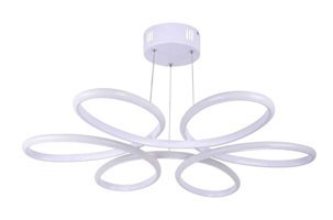 Naturel Lighting Balle Tekli Siyah Jüt Rustik Ahşap Salon-Oturma Odası Avize