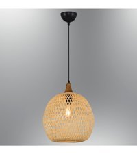 Triolux Tr3A080 Tekli Siyah Modern Alüminyum Salon-Oturma Odası Avize