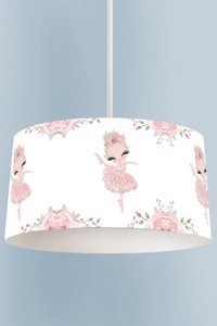 Setay Tekli Sarı Modern Kumaş Salon Avize