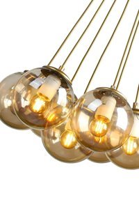 Nest Aydınlatma Tekli Siyah Sarkıt Retro Metal Salon-Oturma Odası Avize