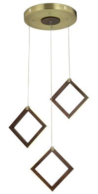 Tt Aydınlatma Tt307-1Tpl-30-Kr Tt Tekli Bej Ledli Modern Alüminyum Salon-Oturma Odası Avize