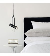 Tavcam Yumru 5'li Siyah Sarkıt Modern Cam Salon-Oturma Odası Avize