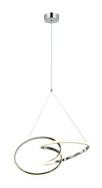 Voxlamp Lighting Solutions Tekli Siyah Plafonyer Modern Alüminyum Salon-Oturma Odası Avize