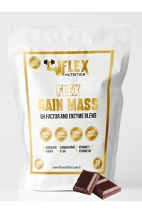 Flex Çikolata Aromalı 20 Servis Kas Yapıcı Karbonhidrat 1000 gr Toz