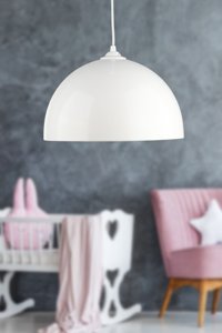 Bebişim Halı Tekli Pembe Pasta Modern Plastik Bebek-Çocuk Odası Avize