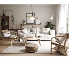 Begüsa Lucia Tekli Siyah Ledli Modern Alüminyum Salon-Oturma Odası Avize