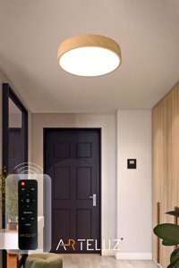Art&Gift Handel Mika Tekli Siyah Metal Modern Plastik Antre-Hol Avize
