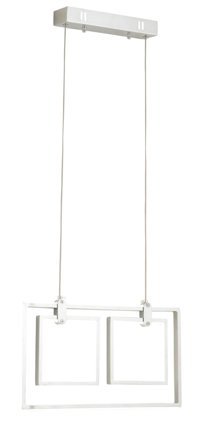 Tt Aydınlatma Tt317-By Tekli Beyaz Ledli Modern Alüminyum Antre-Hol Avize