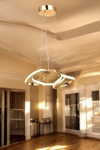 Evlight Zano Tekli Siyah Sarkıt Modern Plastik Yatak Odası Avize