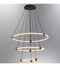 Kocvizyon Tekli Yeşil Sarkıt Modern Kumaş Salon-Oturma Odası Avize