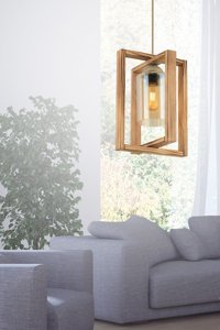 Bby Home & Desıgn Laya Tekli Siyah Sarkıt Modern Kumaş Antre-Hol Avize