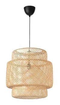 Hmydesign Hnmd-42 Tekli Kahverengi Hasır Klasik Bambu Salon-Oturma Odası Avize
