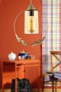 Begüsa 5'li Beyaz Sarkıt Modern Metal Salon-Oturma Odası Avize