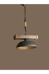 Özcan Aydınlatma 2793-1A-24 Solina Tekli Altın Sarkıt Modern Cam Salon-Oturma Odası Avize