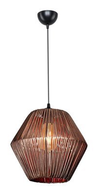 Luna Lighting Tekli Mavi Küre Modern Metal Salon-Oturma Odası Avize