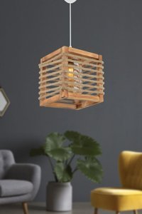 Bby Home & Desıgn Leomar Tekli Siyah Sarkıt Modern Kumaş Antre-Hol Avize