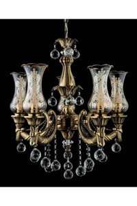 İstanbul Avize Tekli Altın Sarkıt Modern Metal Salon-Oturma Odası Avize