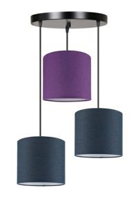 Ladco Aydınlatma Zc-571-5A-S Tekli Siyah Sarkıt Modern Alüminyum Salon-Oturma Odası Avize