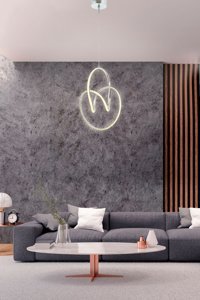 Kuğulu E27 Tekli Mor Kristal Taşlı Modern Cam Antre-Hol Avize