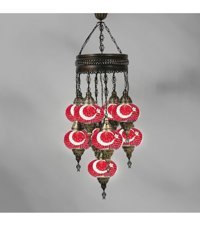 Elektroyou Tekli Siyah Kumandalı Modern Alüminyum Salon-Oturma Odası Avize