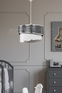 Mhk Collection Tekli Siyah Kafes Otantik Metal Bebek-Çocuk Odası Avize
