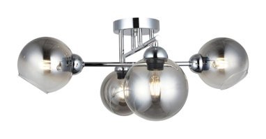 Voxlamp Lighting Solutions Oblong Super 6'lı Bej Modern Alüminyum Salon-Oturma Odası Avize