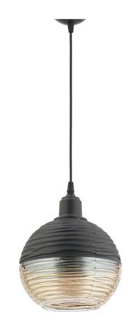 Eglo Marasales Tekli Siyah Silindir Modern Çelik Salon-Oturma Odası Avize