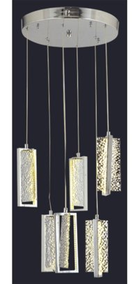 Tt Aydınlatma Tt310-3Tpl-Sysr Tt 4'lü Siyah Ledli Modern Alüminyum Salon-Oturma Odası Avize