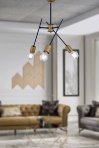 Sanctum Tekli Pembe Sarkıt Modern Alüminyum Salon-Oturma Odası Avize