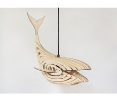 Het Concept 131 Tekli Beyaz Sarkıt Modern Kumaş Bebek-Çocuk Odası Avize