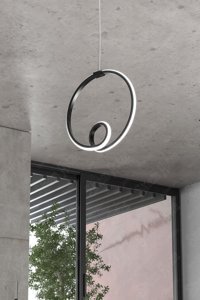 Poplinhome 56476 Tekli Ekru Makrome Bohem Çelik Salon-Oturma Odası Avize