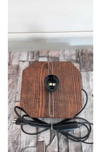 Woodhub Tekli Beyaz Cam Modern Cam Salon-Oturma Odası Avize