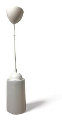 Eray Aydınlatma 920-40 Tekli Beyaz Ledli Modern Metal Salon-Oturma Odası Avize