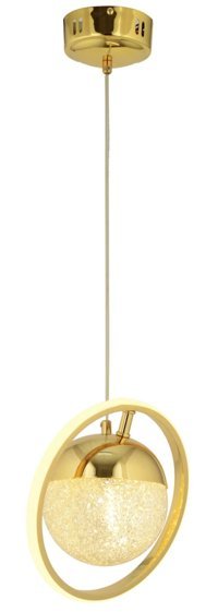 Tt Aydınlatma Tt302-4+1-Esk 5'li Sarı Ledli Modern Alüminyum Salon-Oturma Odası Avize